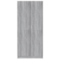 NNEVL Wardrobe Grey Sonoma 80x52x180 cm Engineered Wood