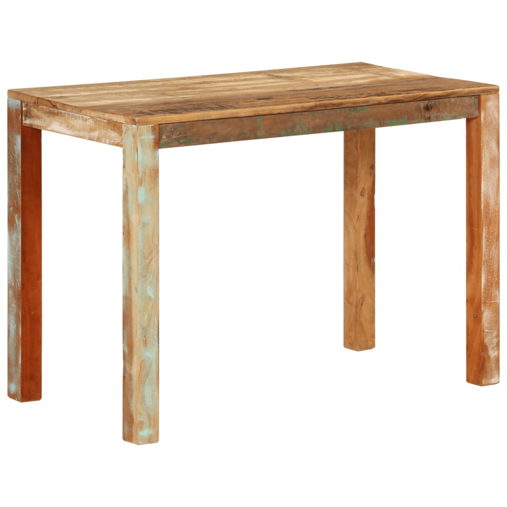 NNEVL Dining Table 110x55x76 cm Solid Wood Reclaimed