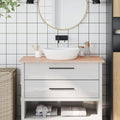 Vidaxl washbasin top 100x60x1.5 cm solid beech wood-0