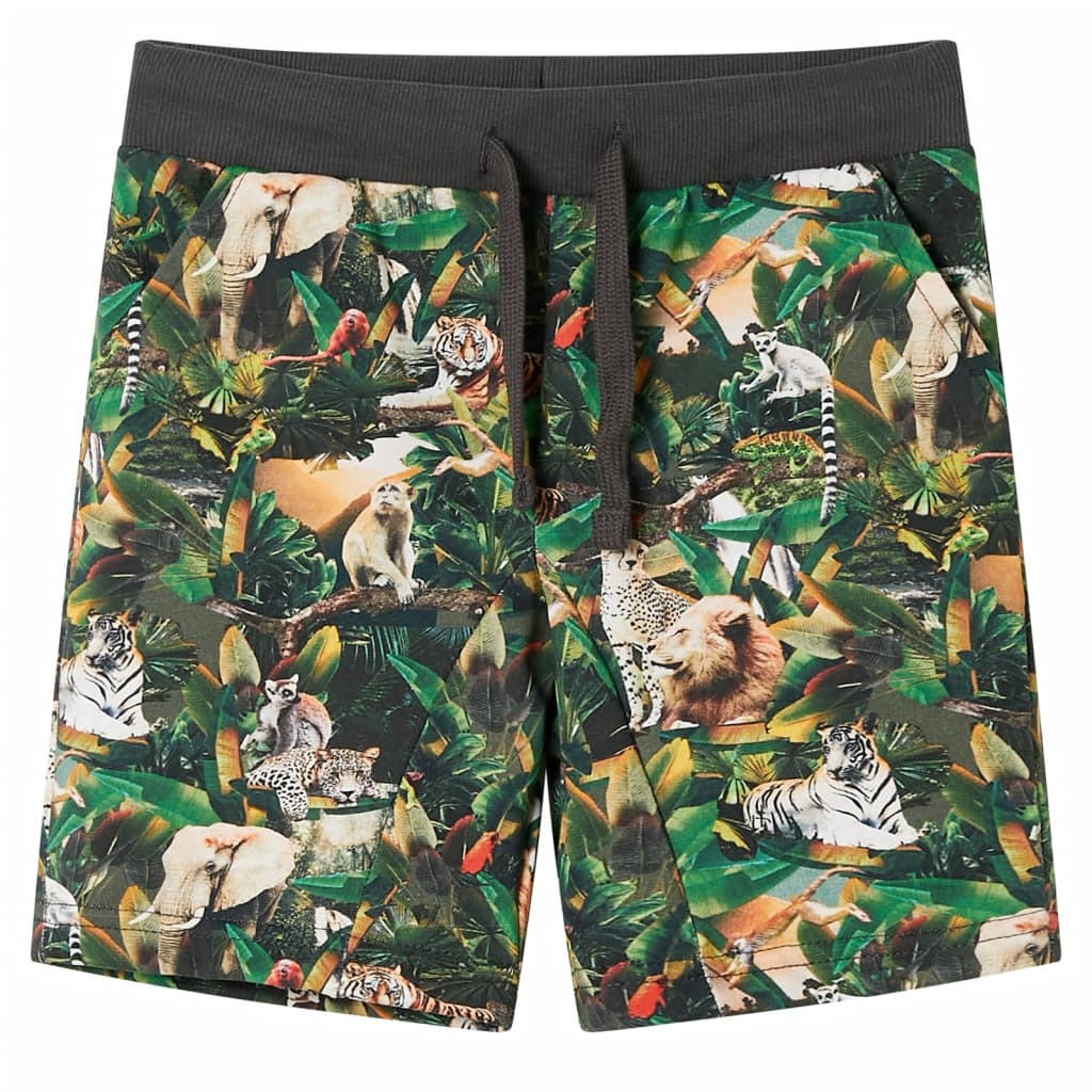 Vidaxl kids' drawstring shorts size 128 oldpetrol