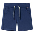 Vidaxl Kinder-Shorts mit Kordelzug 104 Dunkelblau