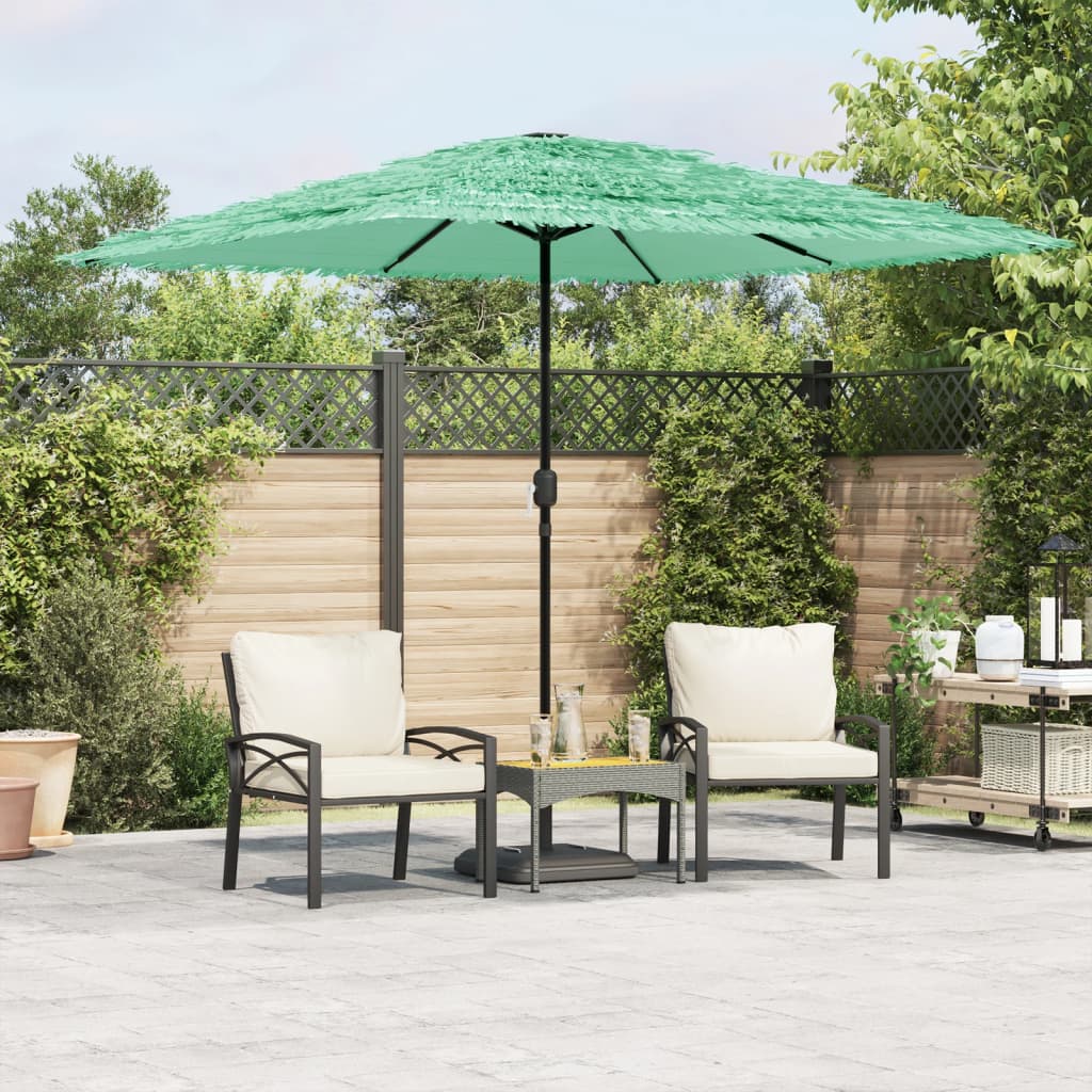 Vidaxx parasol with steel pole 248x248x248 cm green-0