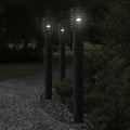 Vidaxx outdoor floor lamp 110 cm stainless steel black-0