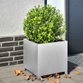 Vidaxx plant bench 40x40x40 cm galvanized steel-0