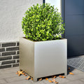 Vidaxx planter 50x50x50 cm stainless steel-0