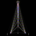 Vidaxxl LED Christmas tree 615 LEDs colorful 404.5 cm-0