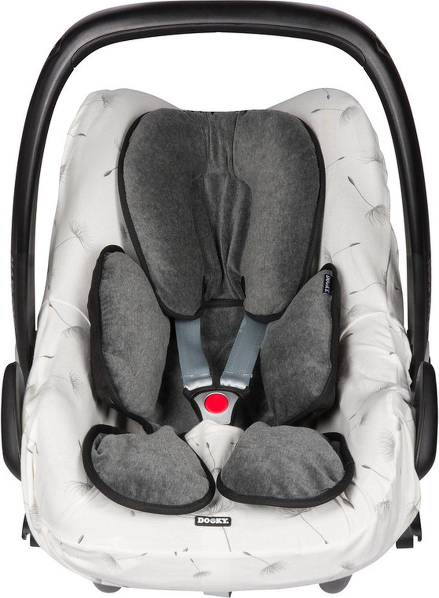 Dooky universal baby cushion – soft support for car seat, stroller, carrycot – washable – 0-12 months-0