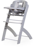 Childhome evosit - high chair - baby chair - grow chair + eating tablet - stone gray-0