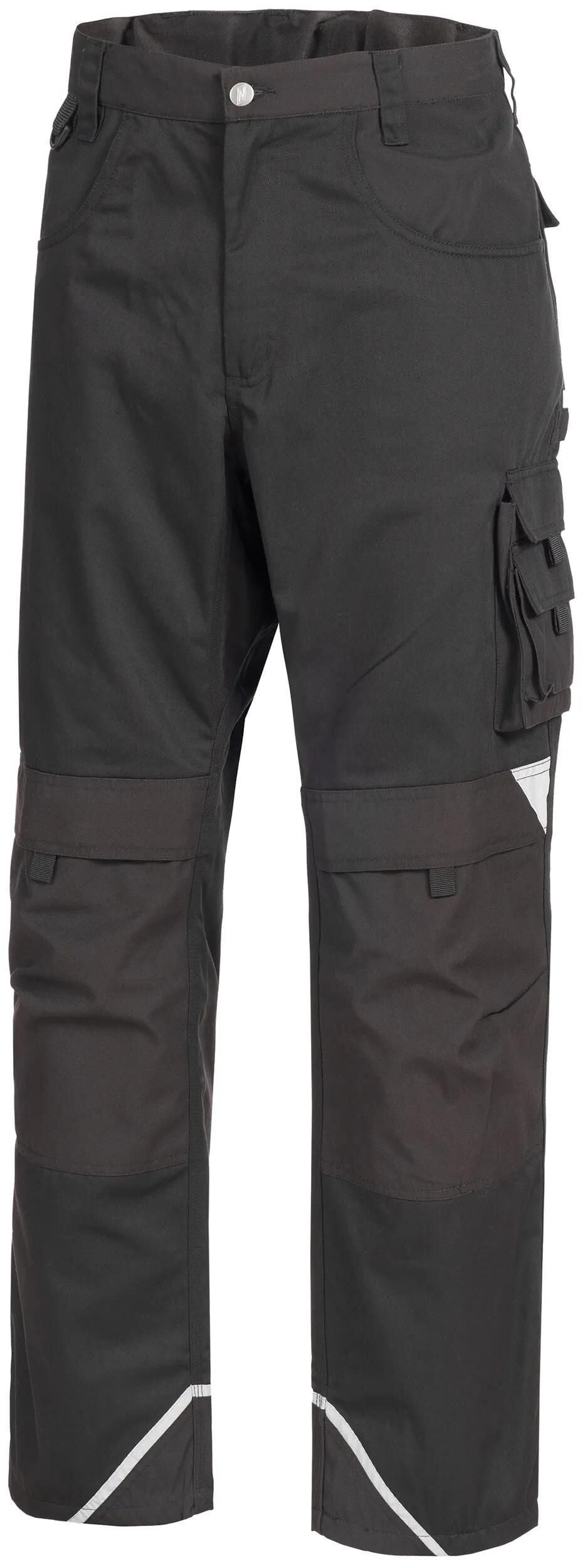 Nitras Safety Work Trousers Motion Tex Plus, Size 58, Black, Nitras Motion Tex Plus-0
