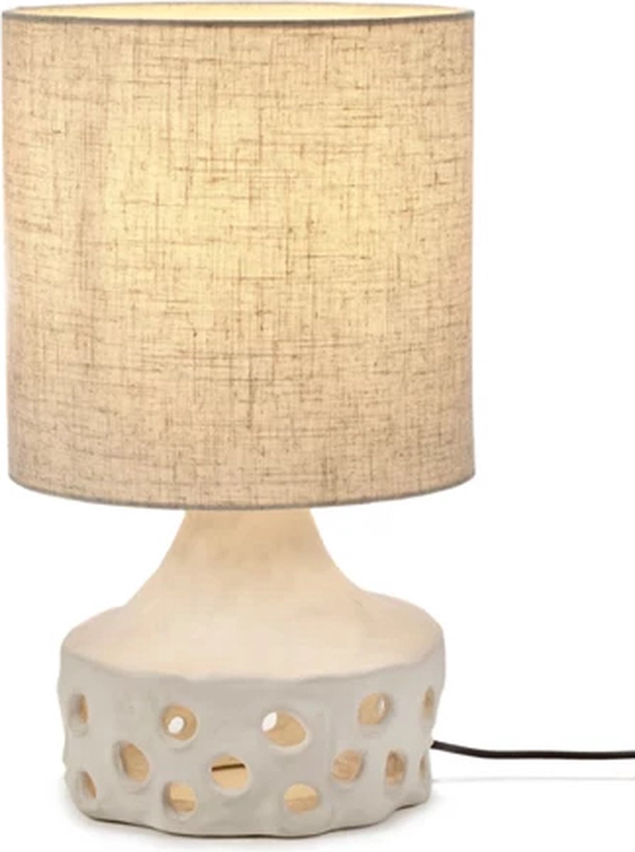 Serax - sophie casier oya - table lamp - beige - 25 ø - h 42.00cm - 3.28kg-0