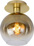 Lucide marius - ceiling lamp (ceiling lamp) - 1xe27 - matt gold brass-0