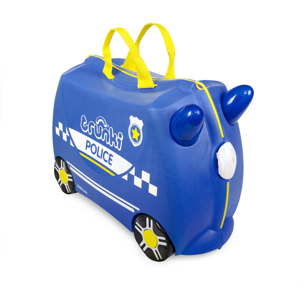 Trunki Gyerekbőrönd - Percy a rendőrautó-0