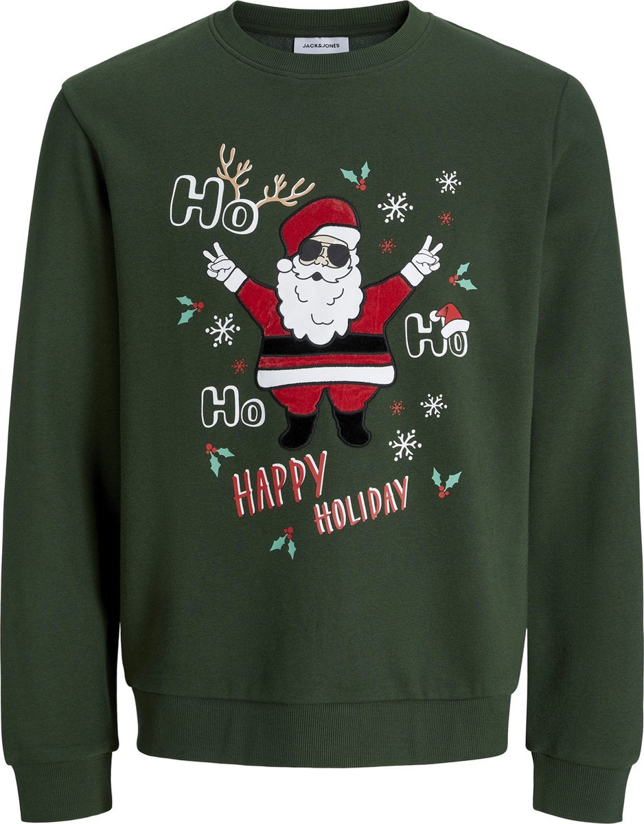 Jack jones jack jones - jjchristmas sweat crew neck xmas - men - sweaters