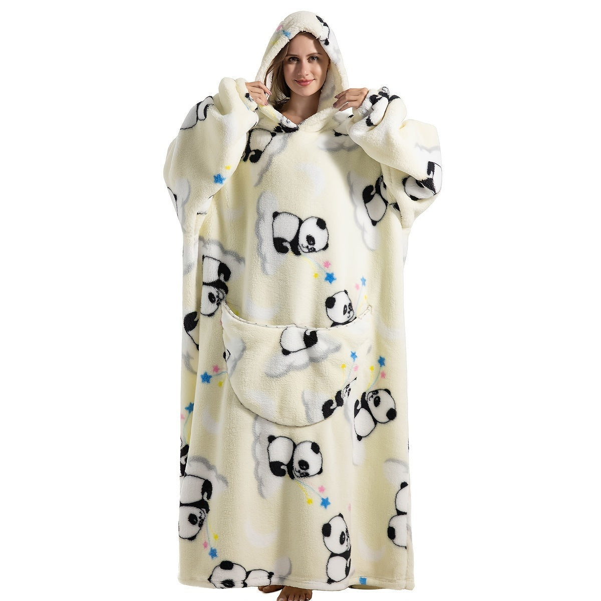 NNETM Cozy Wearable Blanket Hoodie