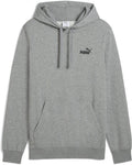 Puma ess small no. 1 logo hoodie fl unisex sweater - medium gray heather-0