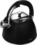 Klausberg kb-7195 whistling kettle - 3l - stainless steel - all heat sources-0