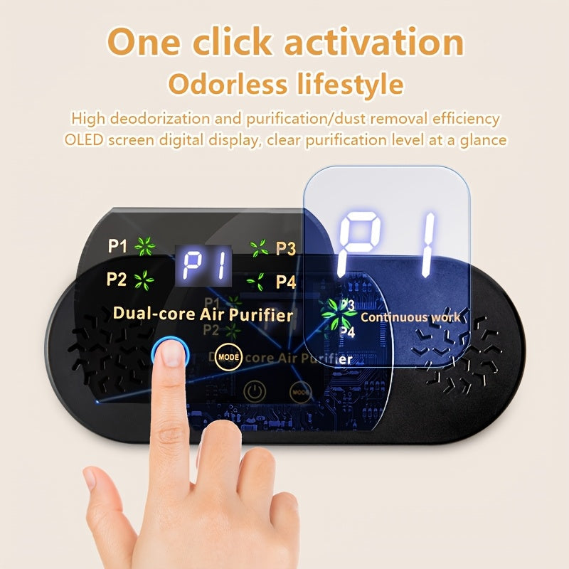 NNETM 3-in-1 Bathroom Air Purifier USB Powered
