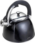 Klausberg kb-7194 whistling kettle - 3l - stainless steel - all heat sources-0