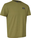 Gripgrab - explr technical t-shirt short sleeves summer sports shirt with polygiene anti-odor treatment - olive green - men - size s-0