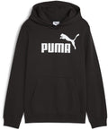 Puma ess no. 1 logo hoodie fl g girls sweater - black-0