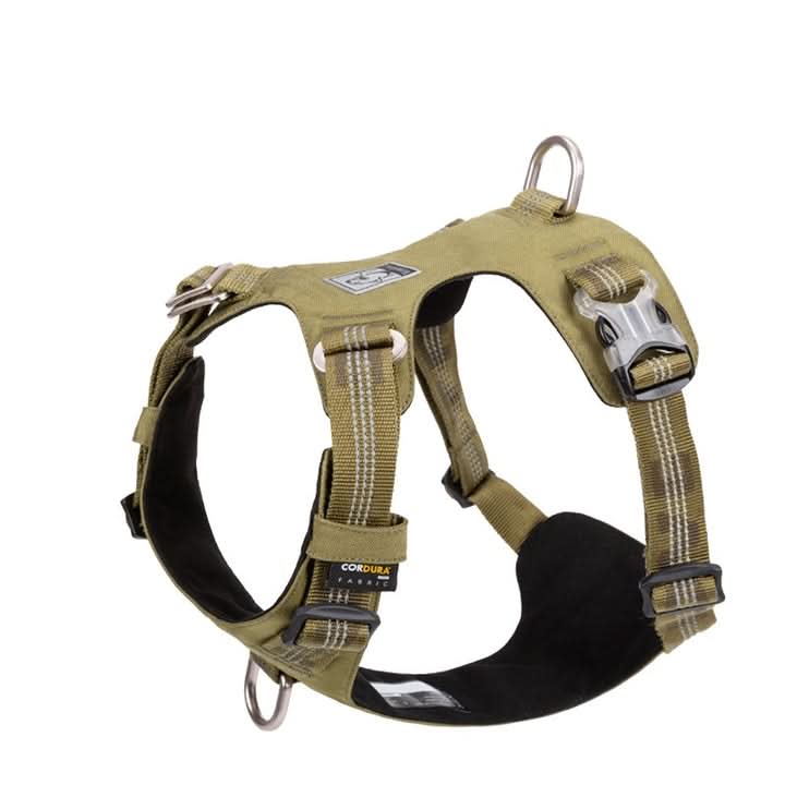 True Love Lightweight Reflective Harness - Army Green, 2XS-1