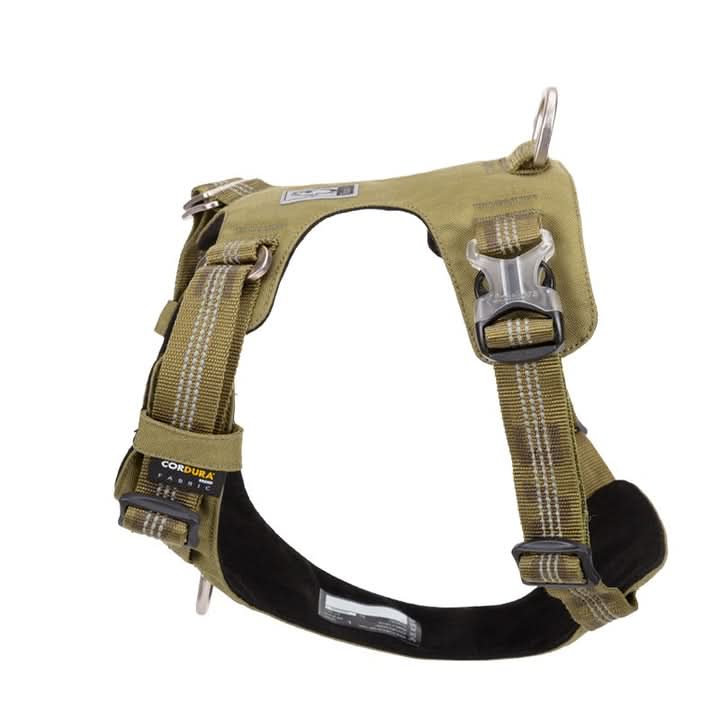 True Love Lightweight Reflective Harness - Army Green, XS-2