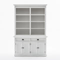NNENVS Buffet Hutch Unit with 8 Shelves