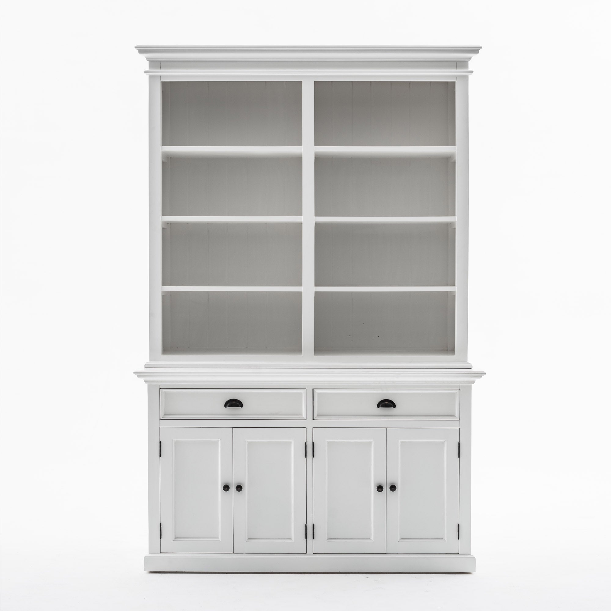 NNENVS Buffet Hutch Unit with 8 Shelves