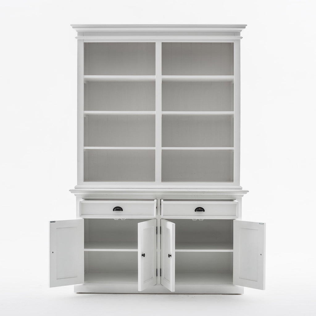 NNENVS Buffet Hutch Unit with 8 Shelves