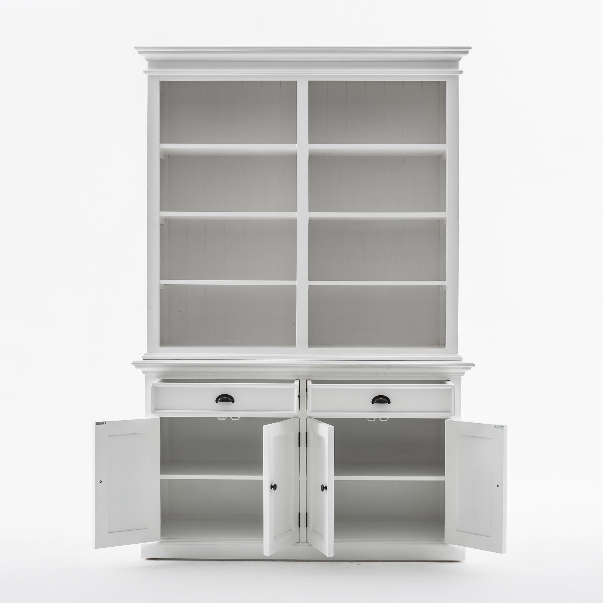 NNENVS Buffet Hutch Unit with 8 Shelves