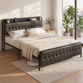 Artiss King Bed Frame with Storage Headboard SAA Certified Charging Station-0