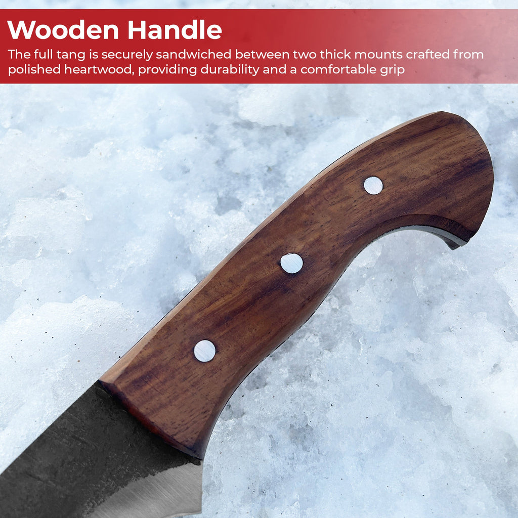 Big Game Hunter Full Tang Outdoor Kukri Machete Hunting Knife-4