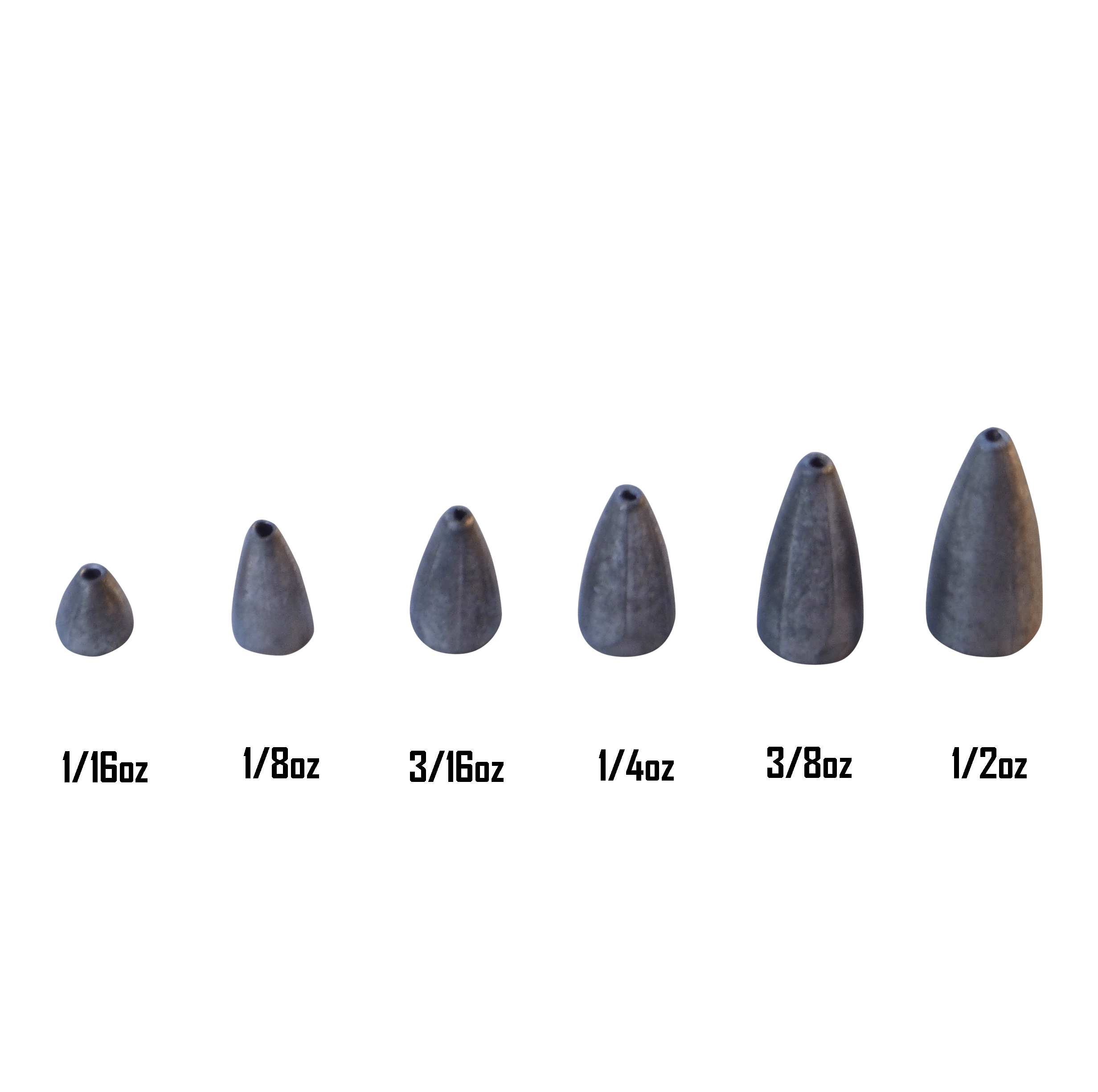 Swimerz 1/8 oz Lead Bullet Sinker - Qty 20 Pack