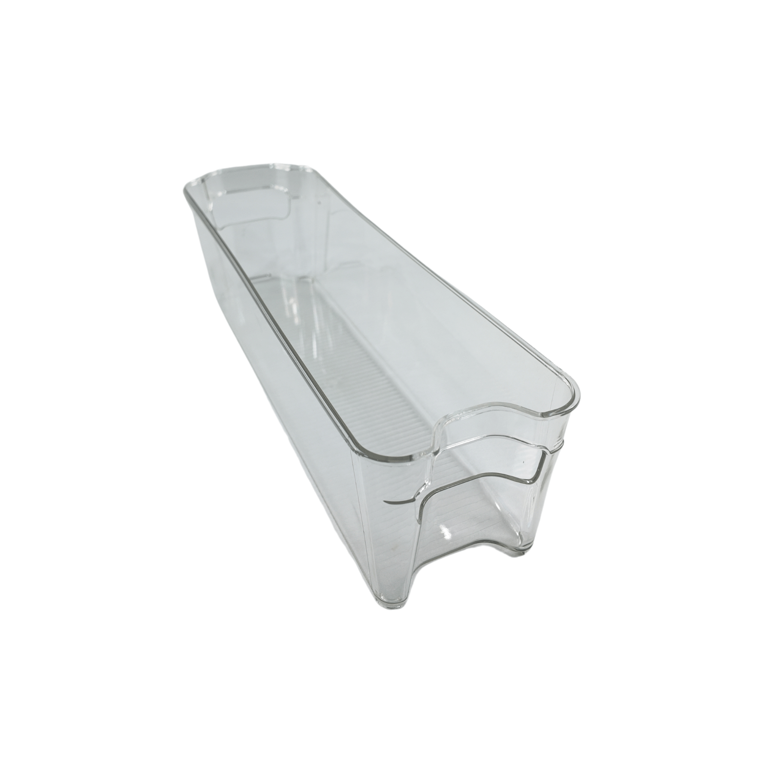Clear Storage Tub With Handles - Medium