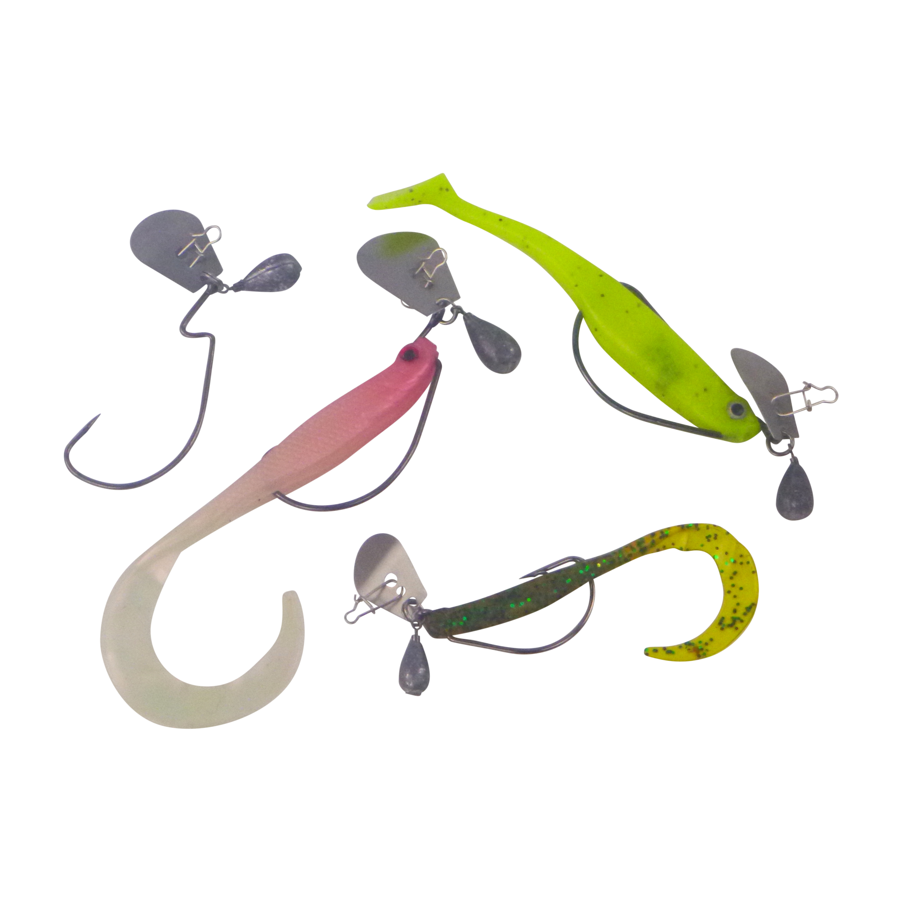 Dekoi Blade Jig Head, Wide Gape, Size Small, 3 pack-1