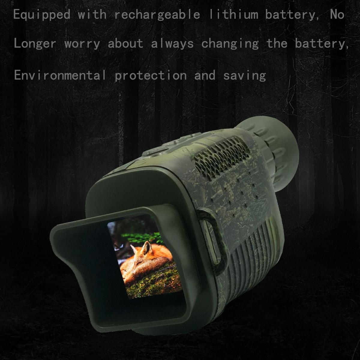 NNEIDS 4K Hd Camo Monocular Night Vision For Outdoor Hunting