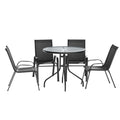 NNEDSZ Gardeon Outdoor Dining Set Table and Chairs Patio Garden Furniture Bistro Set
