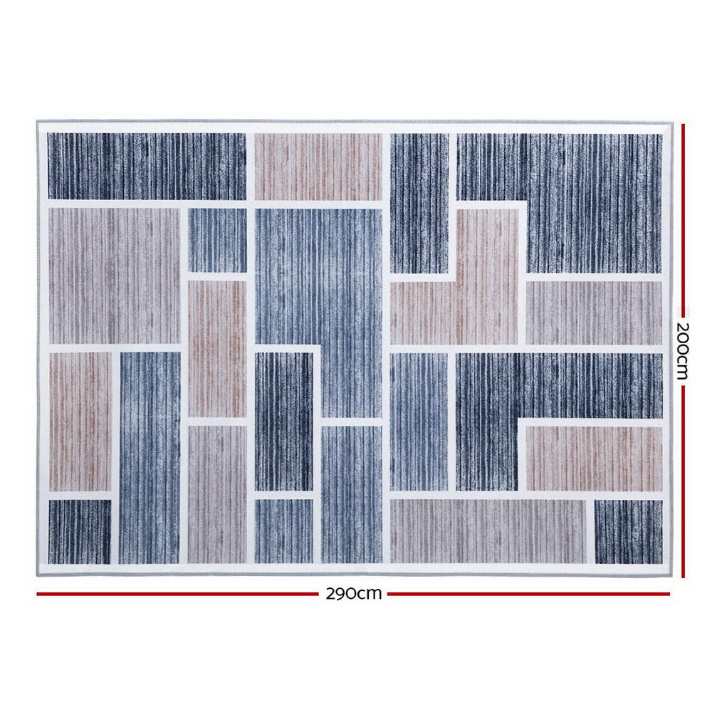 NNEDSZ Short Pile Floor Rug 200x290cm Oblo