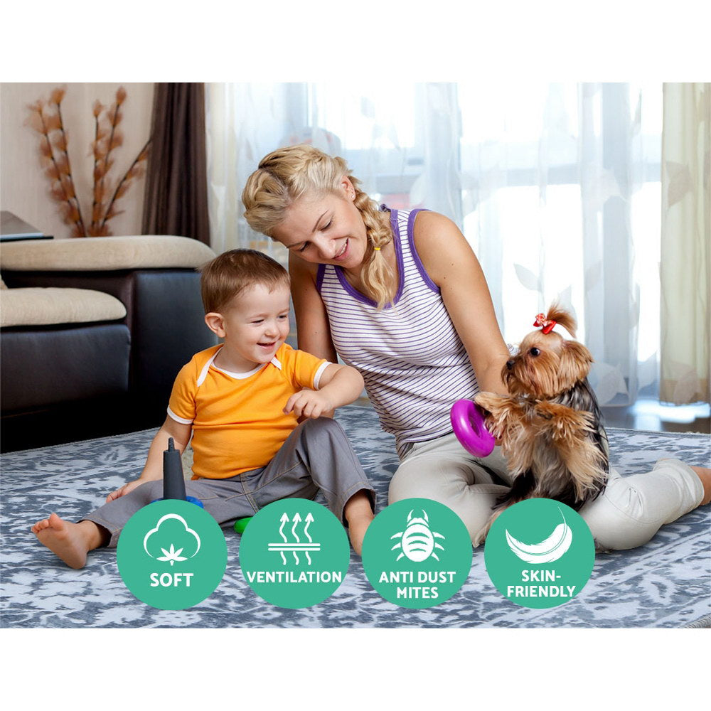 NNEDSZ Floor Rugs 160 x 230 Living Room Bedroom Soft Large Carpet Rug Short Pile