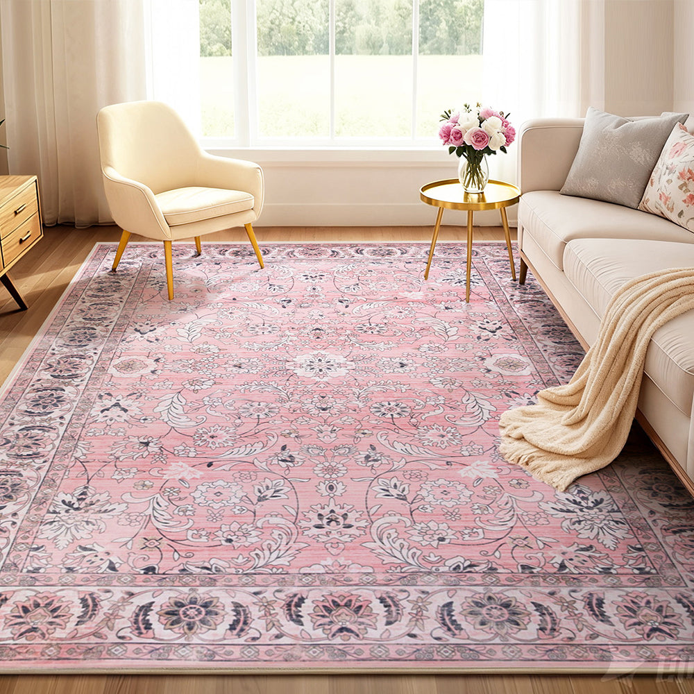 Artiss Floor Rug 240X340cm Large Washable Area Rug Vintage Living Room Carpet-0