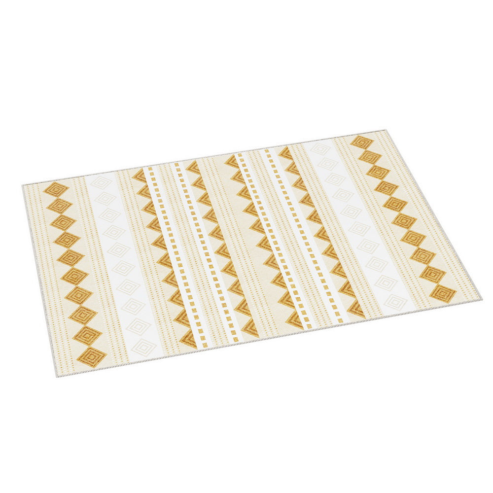 NNEDSZ Floor Rugs 200x290cm Washable Area Mat Large Carpet Soft Short Pile Ella