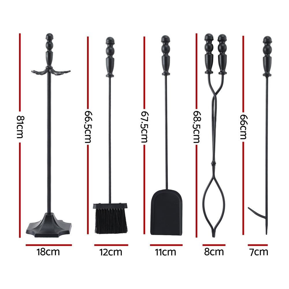 Grillz Fire Pit Tool Set 5 PCS-2