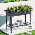 Green Fingers Garden Bed Elevated 100X40X80cm Planter Box Raised Container Herb-0