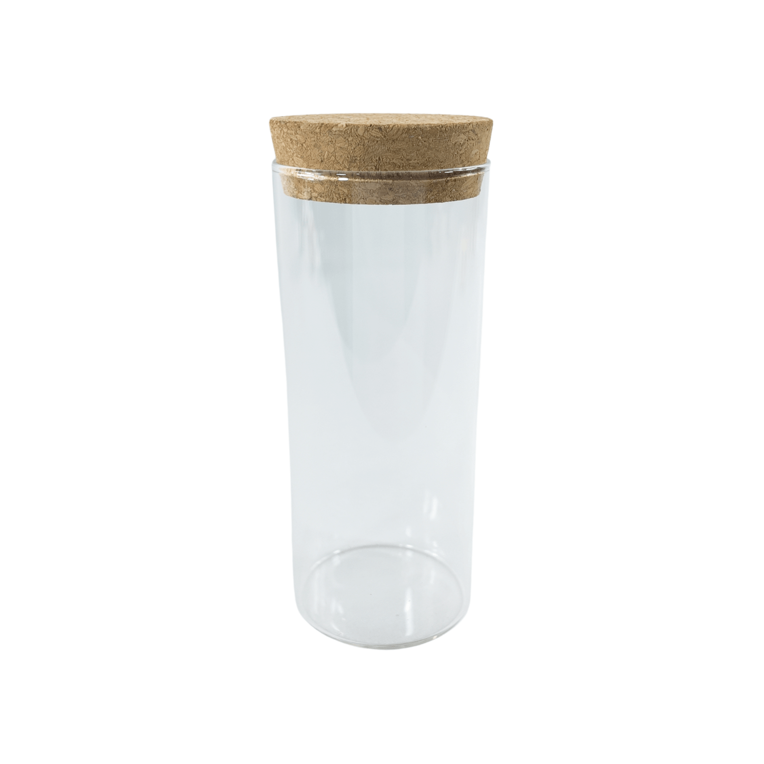 Glass Storage Jars with Cork Lid – 410ml