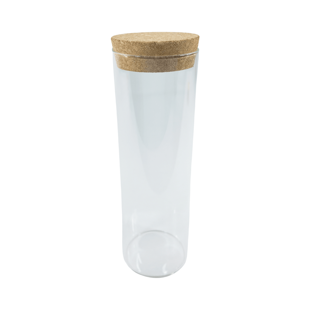 Glass Storage Jars with Cork Lid – 550ml