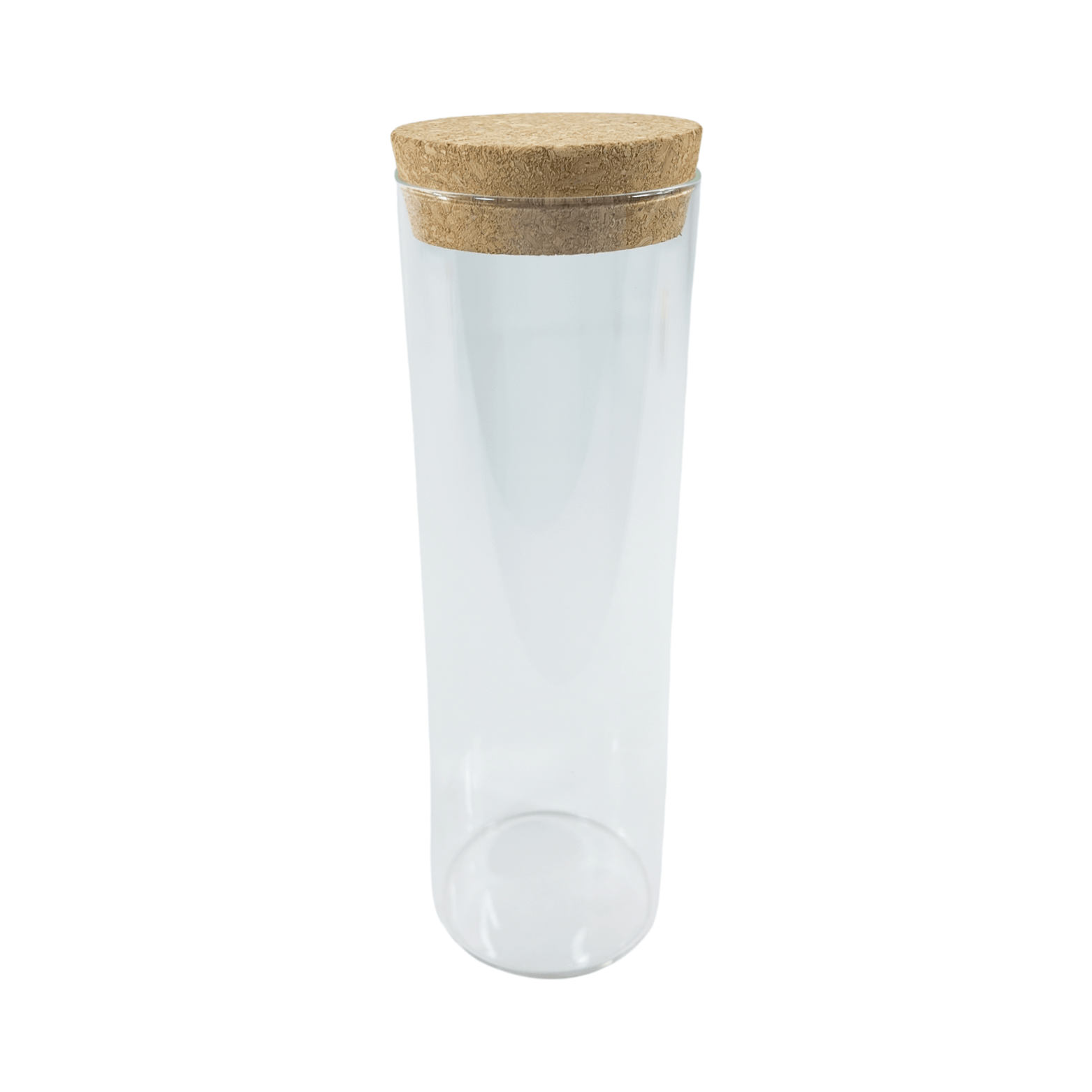 Glass Storage Jars with Cork Lid – 550ml