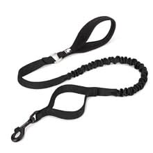 True Love Military Dog Leash 2 cm width and 1.4 m length - Black M
