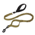 True Love Military Dog Leash 2 cm width and 1.4 m length - Army Green M