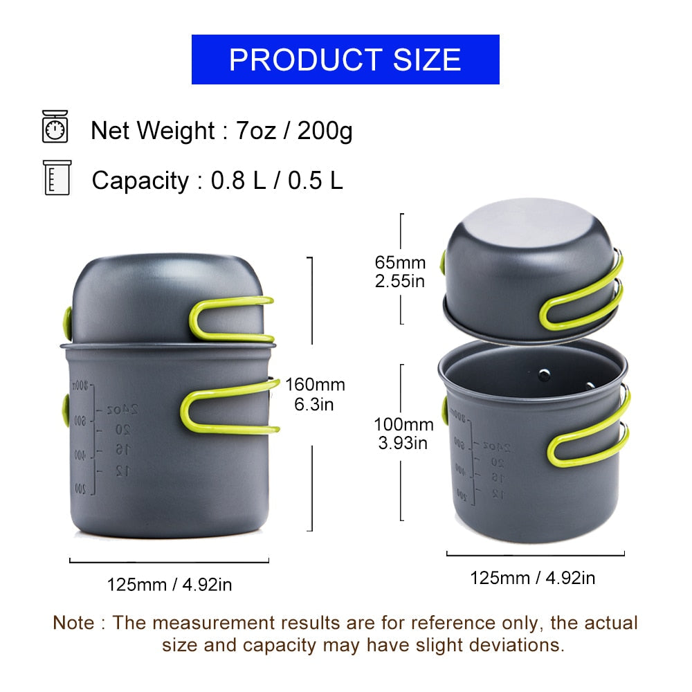 Ultralight Camping Cooking Utensils