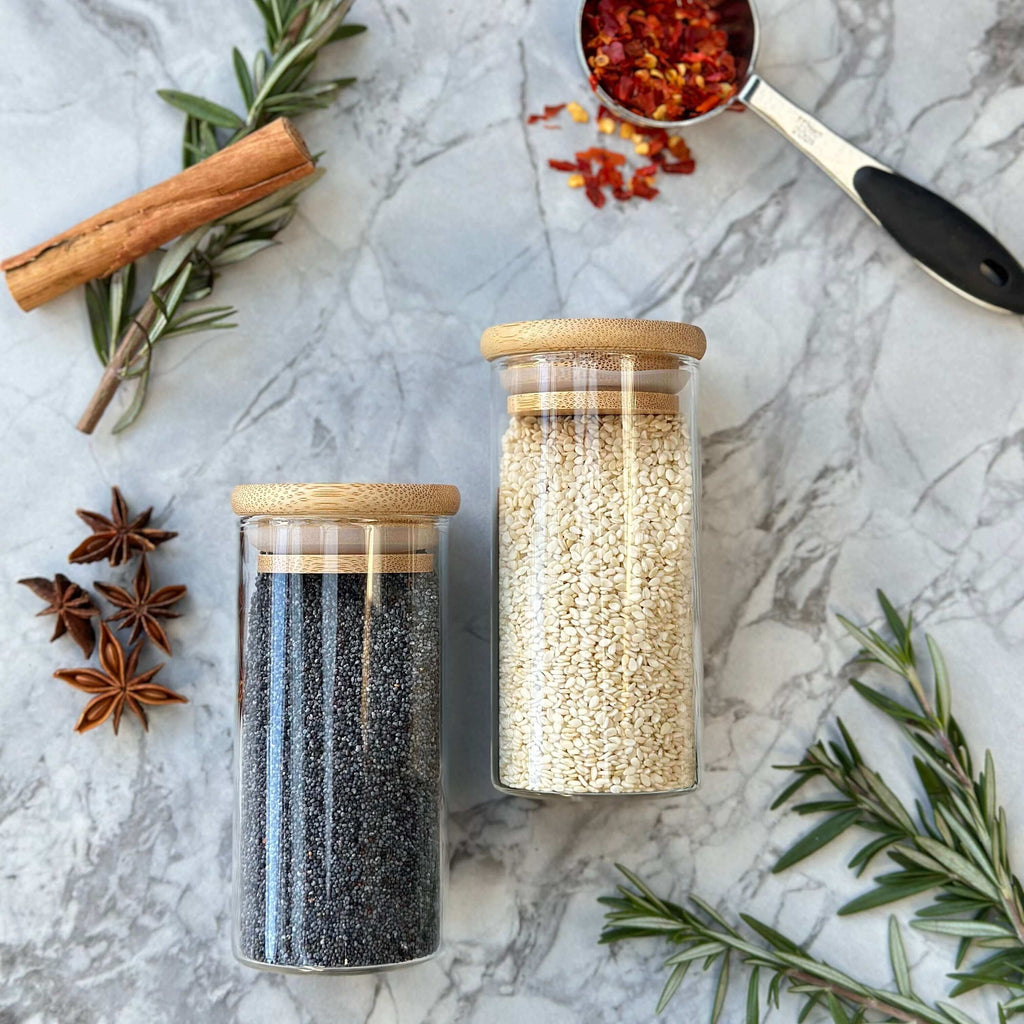 Spice Jar with Bamboo Lid - 160ml-2